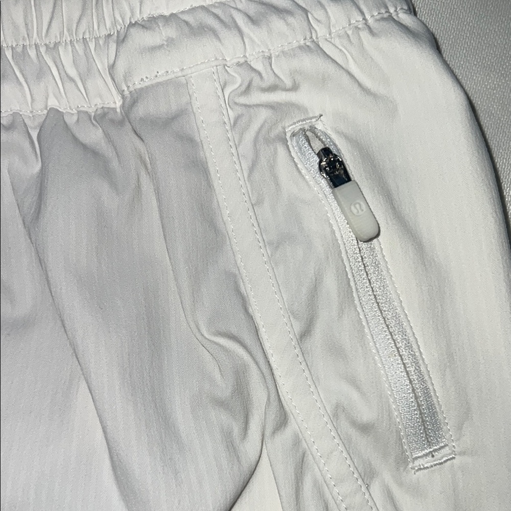 Lululemon Women's White Athletic Shorts - Picture 4 of 6
